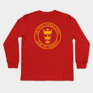 Arthur King Kids Long Sleeve T-Shirt